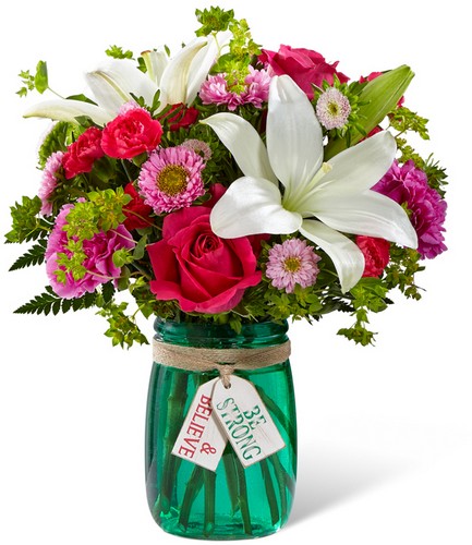 The FTD Be Strong & Believe Bouquet